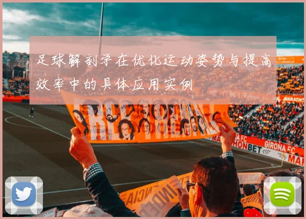 足球解剖学在优化运动姿势与提高效率中的具体应用实例